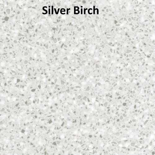 Dupont corian silver birch